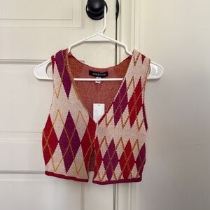 Urban Outfitters Knit Crop Vest